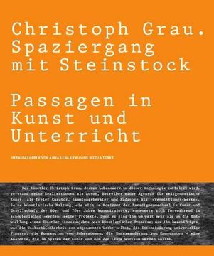 portada Christoph Grau. Spaziergang mit Steinstock. Passagen in Kunst und Unterricht (en Alemán)