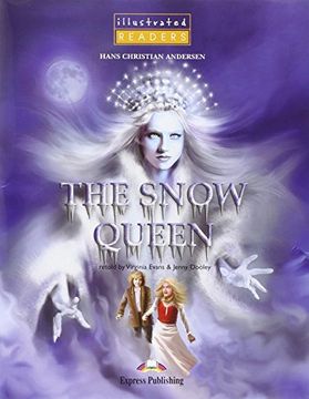 portada the snow queen (cd + dvd) (elt illustrated readers) (en Inglés)