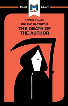 portada An Analysis of Roland Barthes'S the Death of the Author (The Macat Library) (en Inglés)
