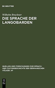 portada Die Sprache der Langobarden (in German)