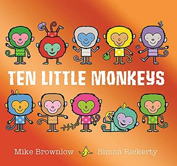 portada Ten Little Monkeys (in English)