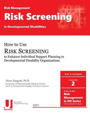 portada Risk Screening in Developmental Disabilities (en Inglés)