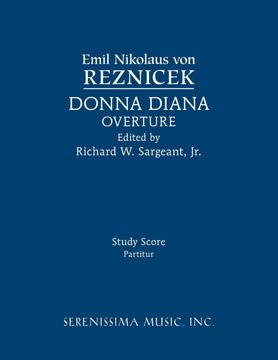 portada Donna Diana Overture: Study Score (in English)