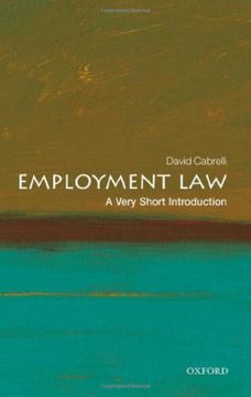 portada Employment Law: A Very Short Introduction (Very Short Introductions) (en Inglés)