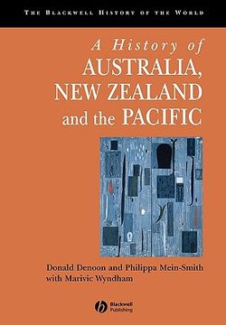 portada a history of australia, new zealand and the pacific: the formation of identities (en Inglés)