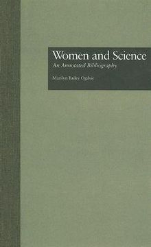 portada women and science: an annotated bibliography (en Inglés)