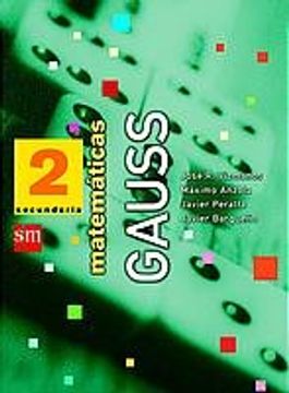 portada Matemáticas, Gauss. 2 ESO