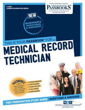 portada Medical Record Technician (C-2329): Passbooks Study Guide Volume 2329 (in English)