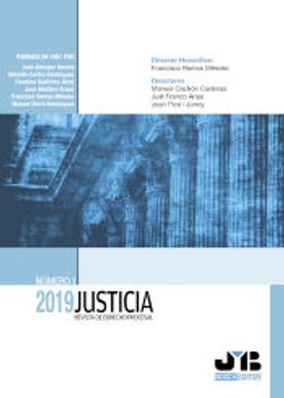 portada Justicia 2019, Número 1 (in Spanish)