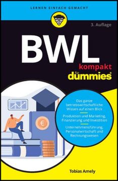 portada Bwl Kompakt für Dummies (en Alemán)