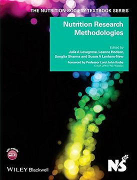 portada Nutrition Research Methodologies (The Nutrition Society Textbook) (en Inglés)