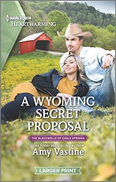 portada A Wyoming Secret Proposal: A Clean Romance (The Blackwells of Eagle Springs, 2) 