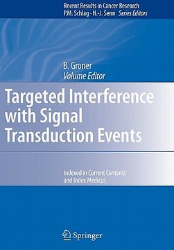 portada targeted interference with signal transduction events (in English)
