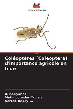 portada Coléoptères (Coleoptera) d'importance agricole en Inde (in French)