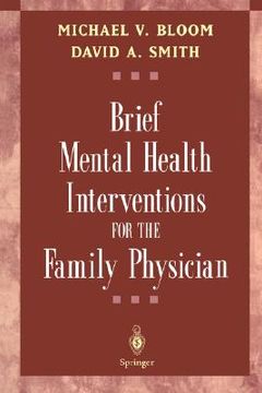 portada brief mental health interventions for the family physician (en Inglés)