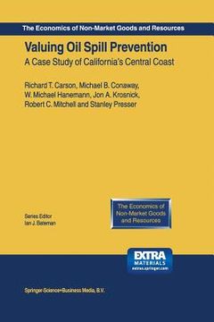 portada Valuing Oil Spill Prevention: A Case Study of California's Central Coast (en Inglés)