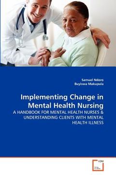 portada implementing change in mental health nursing (en Inglés)