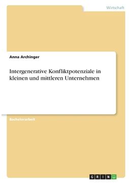 portada Intergenerative Konfliktpotenziale in kleinen und mittleren Unternehmen (in German)