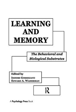 portada Learning and Memory: The Behavioral and Biological Substrates (in English)