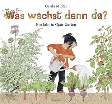 portada Was Wächst Denn Da? Ein Jahr in Opas Garten (in German)
