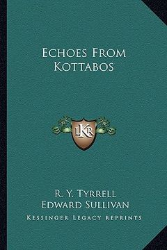 portada echoes from kottabos (en Inglés)
