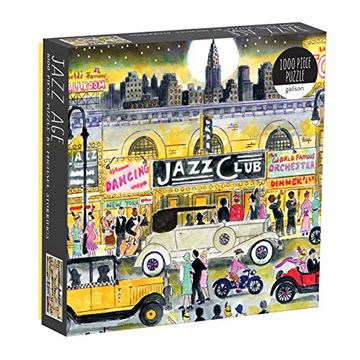 portada Mudpuppy Michael Storrings Jazz age - Puzzle de 1000 Piezas (en Inglés)