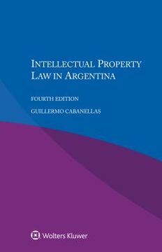portada Intellectual Property Law in Argentina (en Inglés)