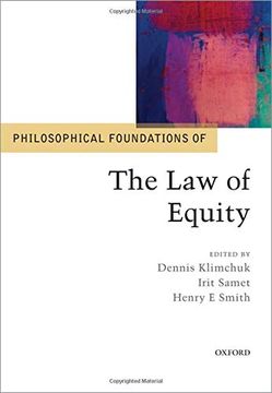 portada Philosophical Foundations of the law of Equity (Philosophical Foundations of Law) (en Inglés)
