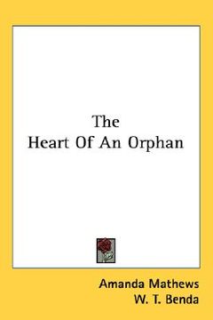 portada the heart of an orphan (en Inglés)