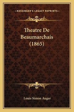 portada Theatre De Beaumarchais (1865) (en Francés)