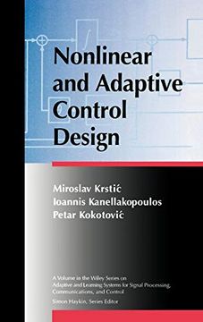 portada Nonlinear and Adaptive Control Design (en Inglés)