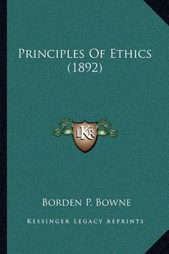 portada principles of ethics (1892) (en Inglés)