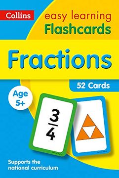 portada Fractions Flashcards (Collins Easy Learning Ks1) (in English)