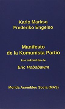 portada Manifesto de la Komunista Partio: kun enkonduko de Eric Hobsbawm