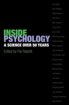 portada Inside Psychology: A Science Over 50 Years (en Inglés)