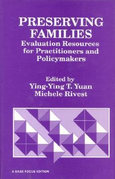 portada preserving families: evaluation resources for practitioners and policymakers (en Inglés)