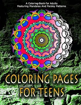 portada COLORING PAGES FOR TEENS - Vol.8: adult coloring pages: Volume 8