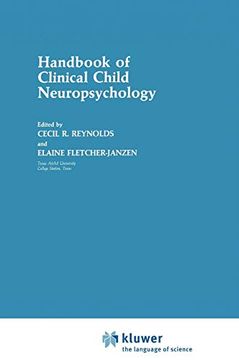 portada Handbook of Clinical Child Neuropsychology (Critical Issues in Neuropsychology) (in English)