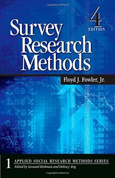 portada Survey Research Methods (Applied Social Research Methods Series, no. 1) 