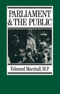 portada Parliament and the Public (en Inglés)