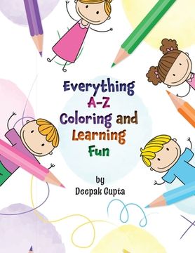 portada Everything A-Z Coloring and Learning Fun (en Inglés)