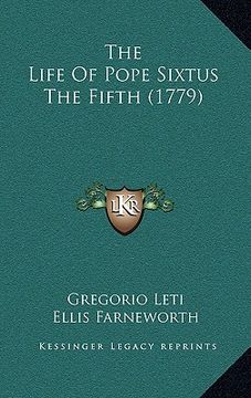 portada the life of pope sixtus the fifth (1779) (en Inglés)