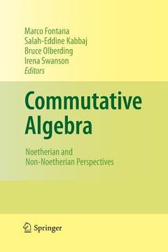 portada Commutative Algebra: Noetherian and Non-Noetherian Perspectives (in English)