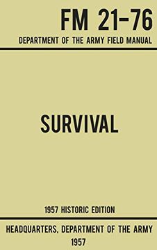 portada Survival - Army fm 21-76: Department of the Army Field Manual (Military Outdoors Skills Series) (en Inglés)