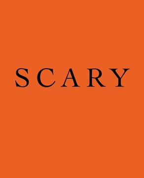 portada Scary: A decorative Halloween book - Stack deco books together to create a custom Halloween phrase or message in any room - P (en Inglés)