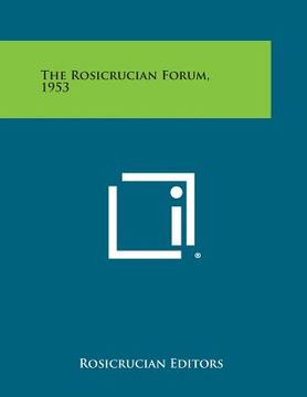 portada The Rosicrucian Forum, 1953