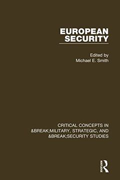portada European Security (Critical Concepts in Military, Strategic, and Security Studies) (en Inglés)