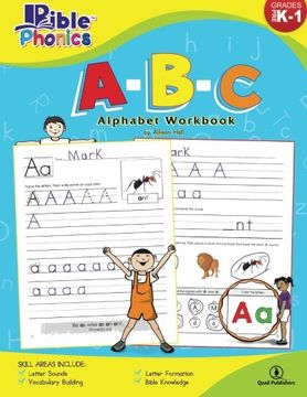 portada Bible Phonics: A-B-C Alphabet Workbook (en Inglés)