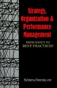 portada strategy, organizational effectiveness and performance management: from basics to best practices (en Inglés)