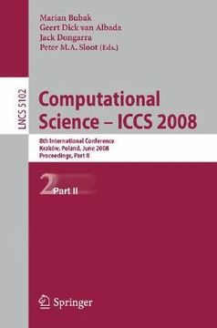 portada computational science - iccs 2008: 8th international conference, krakow, poland, june 23-25, 2008, proceedings, part ii